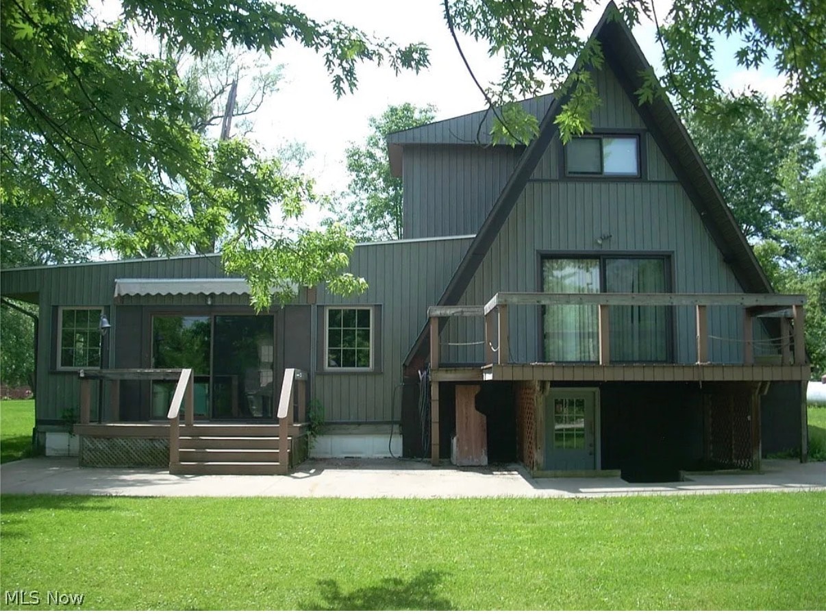 A-Frame Exterior — Before