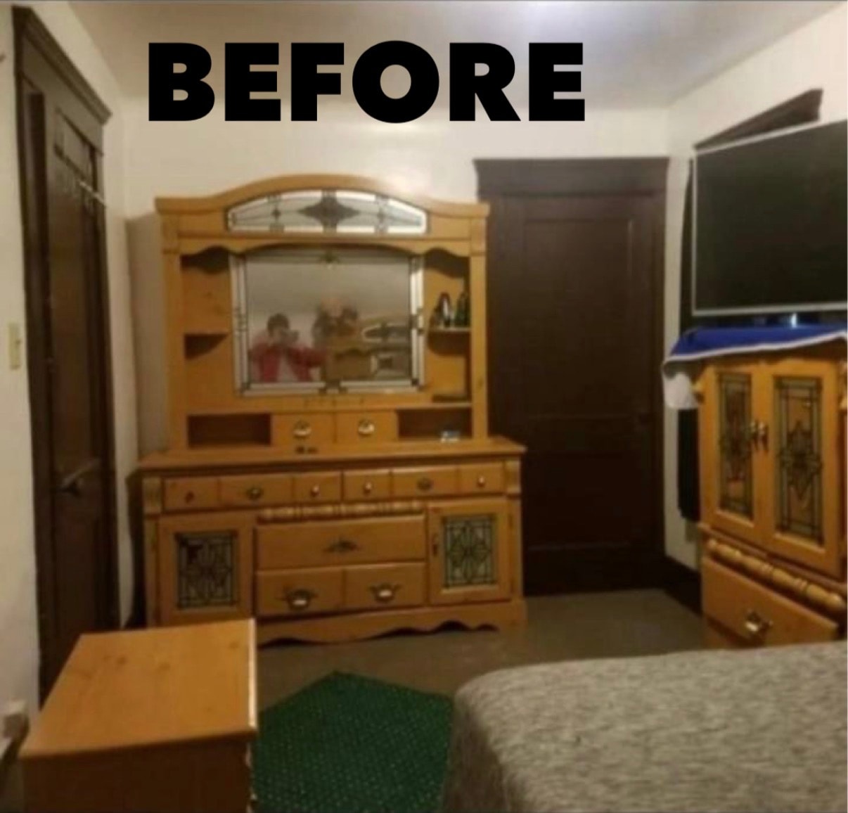 Interior Room Repaint — Before