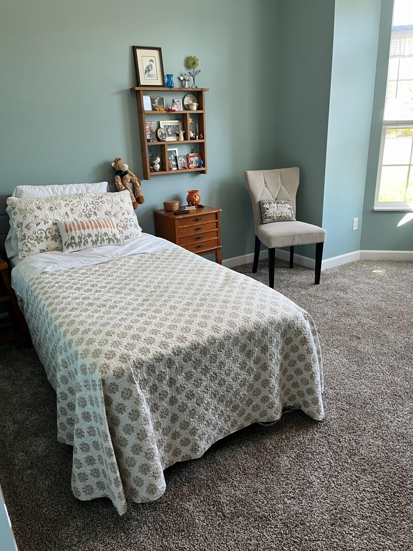 Teal Bedroom — After
